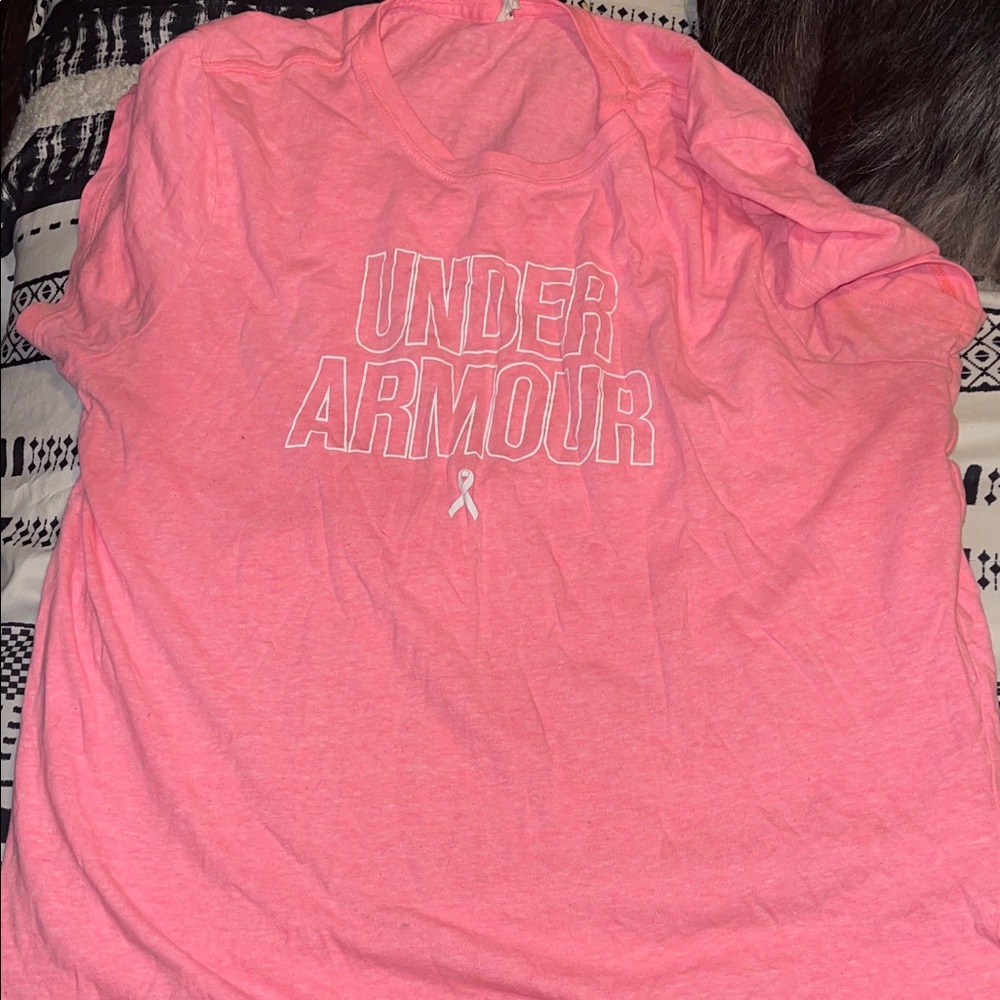 Under Armour Bright Pink Tee